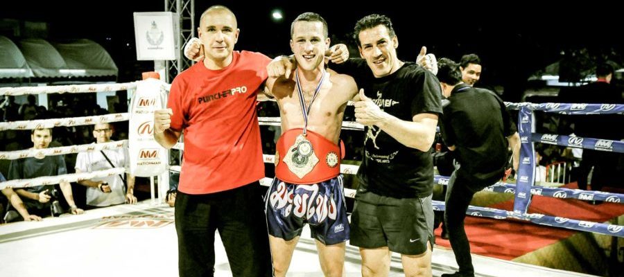 Mistrzostwa Świata Muay Thai Bangkok 2013. Marcin Parcheta po walce finałowej