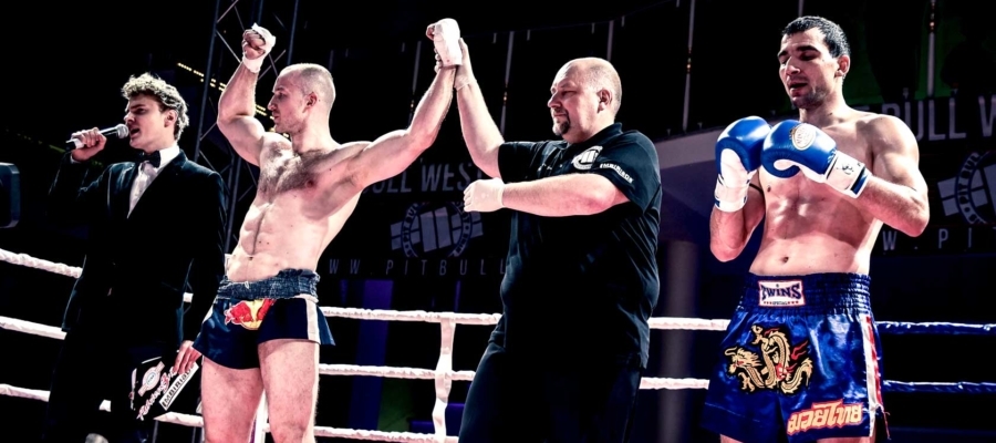 Gala Kickboxingu Fighters Night 3 Kielce 2015. Zwycięstwo Dawida Kasperskiego