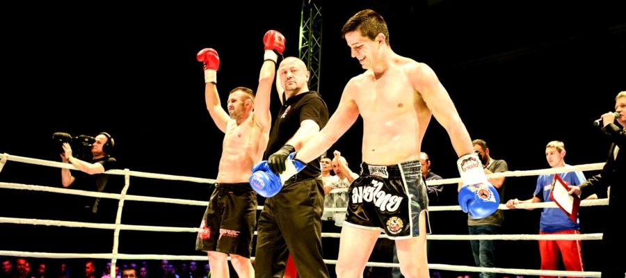 Gala Kickboxingu i Muay Thai MFC 7 Nowa Sól 2014. Zwycięstwo Pawła Jędrzejczyka podczas Gali MFC7