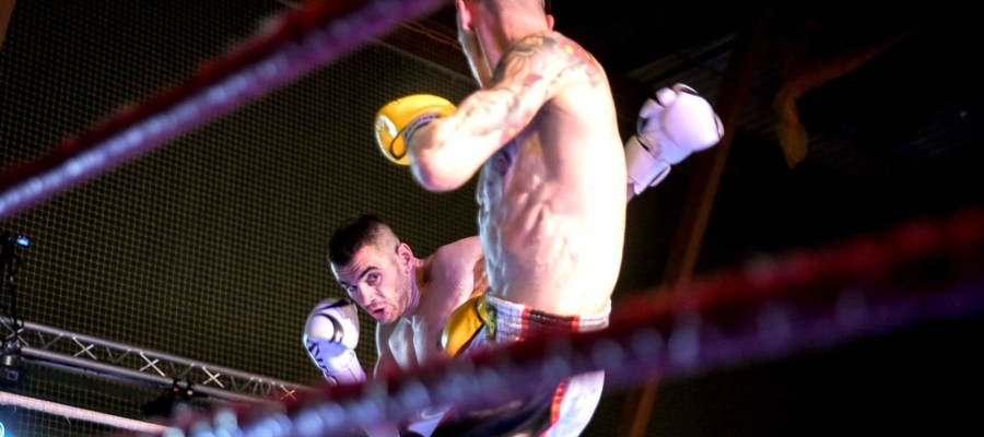 Gala Kickboxingu i Muay Thai South Battle Gorlice 2015. Lewy Marcina