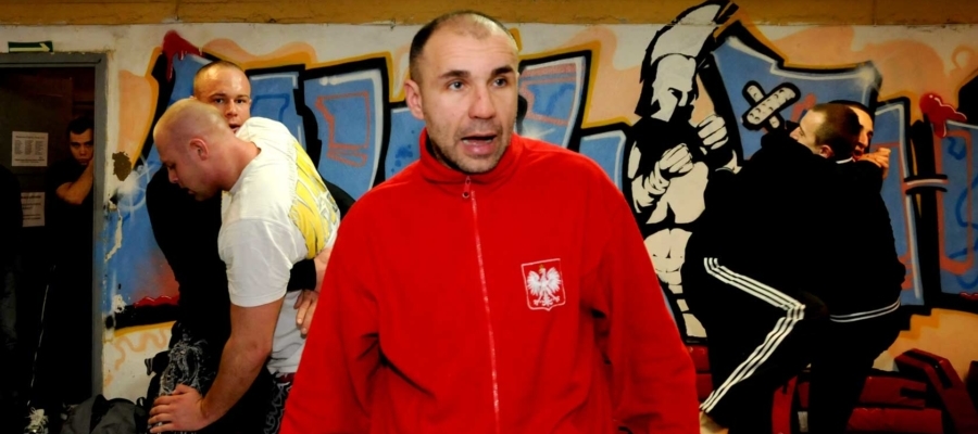 Kurs instruktorów Muay Thai Warszawa 2010. Trening Muay Thai przowadzony przez Janusza Janowskiego